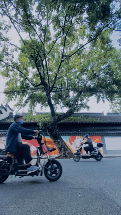 去松江仓城走走，感受古城的静谧